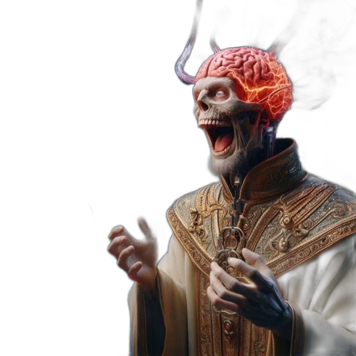 mask, face, crown, staff transparent PNG cut-out