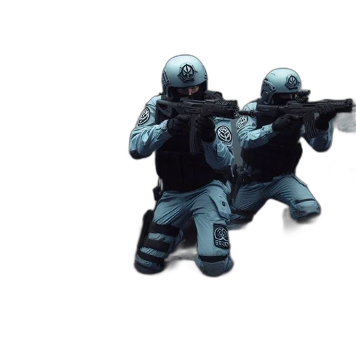 weapon, robot, 3d render, concept art transparent PNG cut-out