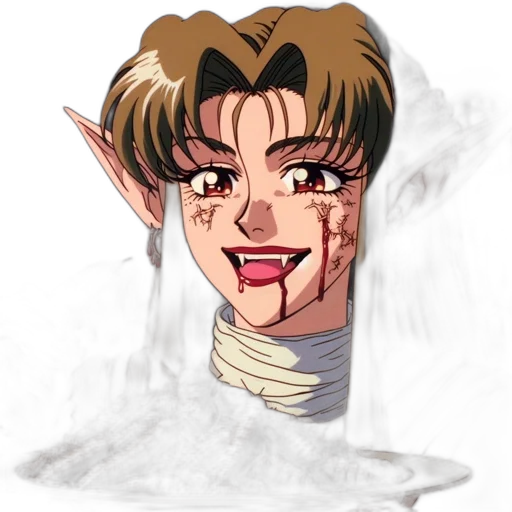 face, mask, staff, creature transparent PNG cut-out