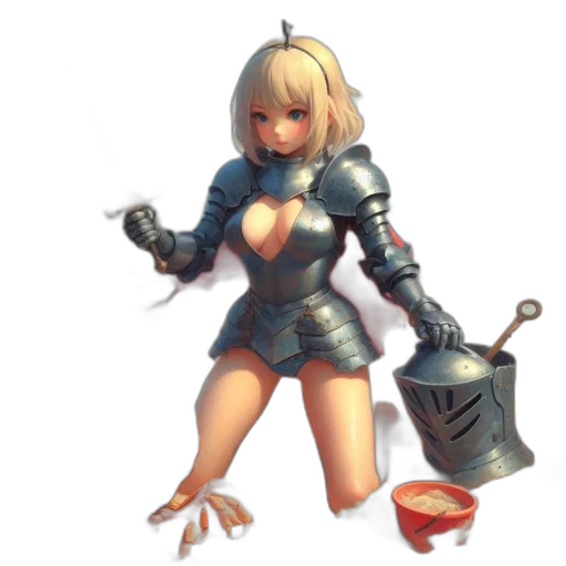 weapon, robot, staff, concept art transparent PNG cut-out