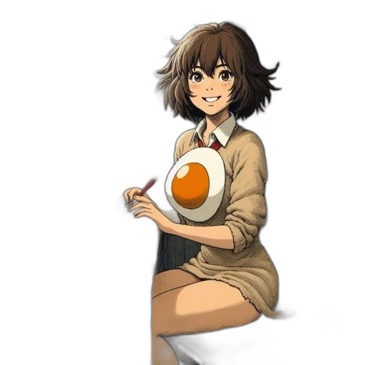 dress, staff, jacket, concept art transparent PNG cut-out