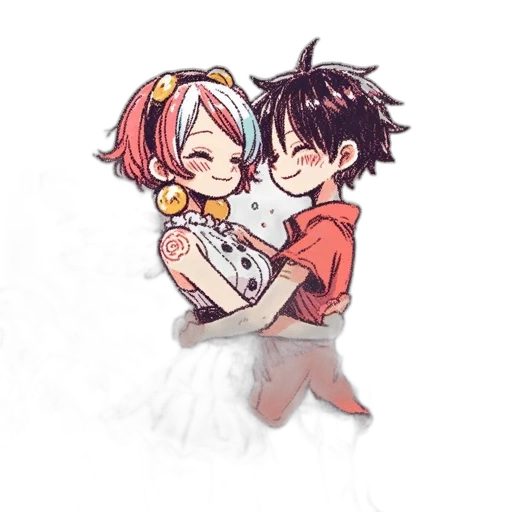 watercolor, anime, pixel art, cartoon transparent PNG cut-out