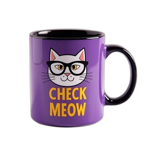 staff, purple, coffee, mug transparent PNG cut-out