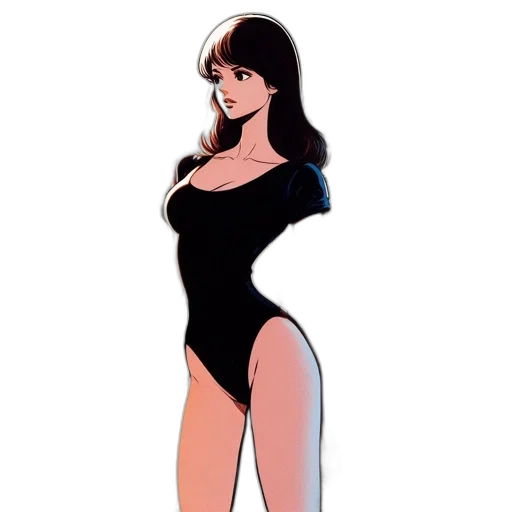 dress, cartoon, concept art, comic book art transparent PNG cut-out