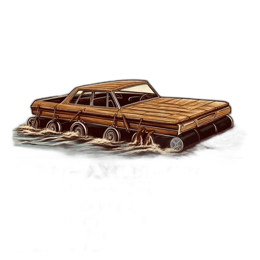 car, furniture, 3d render, concept art transparent PNG cut-out
