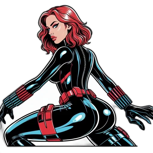 comic book art, concept art, cartoon, pixel art transparent PNG cut-out