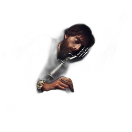 staff, weapon, hair, sword transparent PNG cut-out