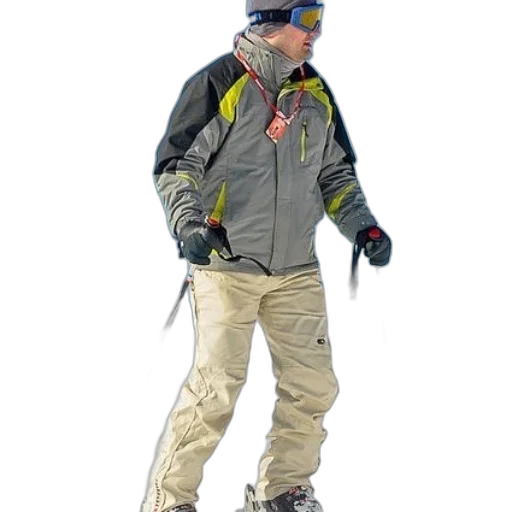 jacket, staff, concept art, 3d render transparent PNG cut-out