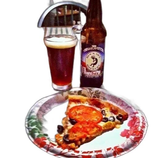food, slice, pizza, tomatoes transparent PNG cut-out