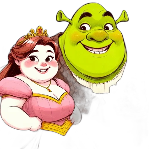 crown, concept art, 3d render, cartoon transparent PNG cut-out