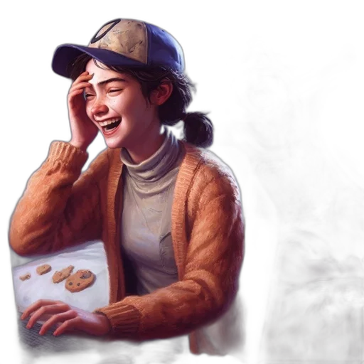 food, hat, concept art, photorealistic transparent PNG cut-out
