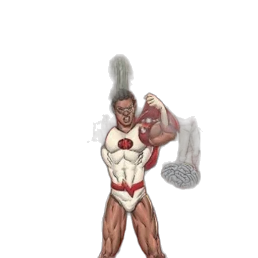 weapon, creature, staff, hair transparent PNG cut-out