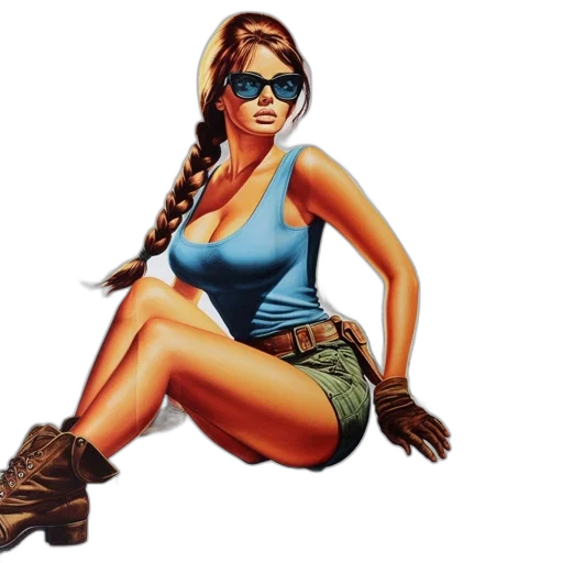 comic book art, pixel art, photorealistic, concept art transparent PNG cut-out