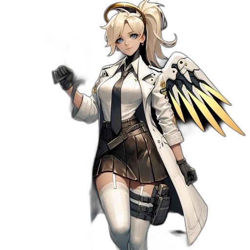 staff, weapon, jacket, concept art transparent PNG cut-out