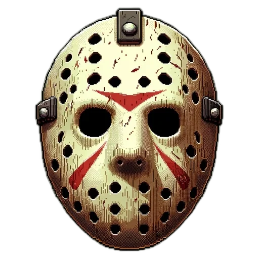 mask, face, concept art, 3d render transparent PNG cut-out