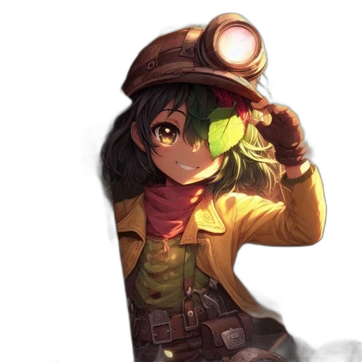 staff, hat, weapon, mask transparent PNG cut-out