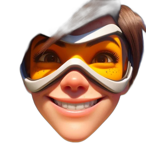face, mask, robot, 3d render transparent PNG cut-out
