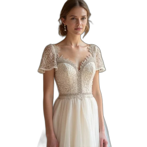 dress, line, scoop, neck transparent PNG cut-out