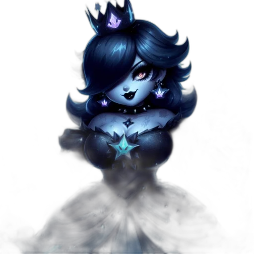 crown, staff, mask, creature transparent PNG cut-out