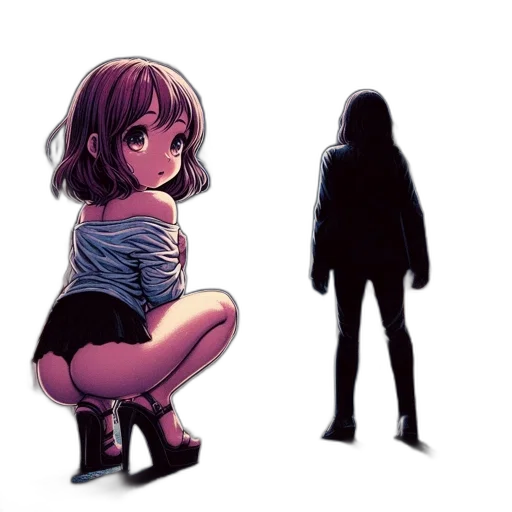 creature, dress, jacket, mask transparent PNG cut-out