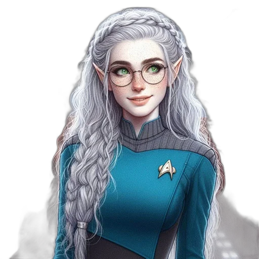 staff, dragon, face, dress transparent PNG cut-out