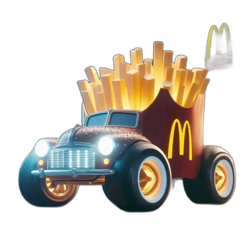 car, food, weapon, robot transparent PNG cut-out