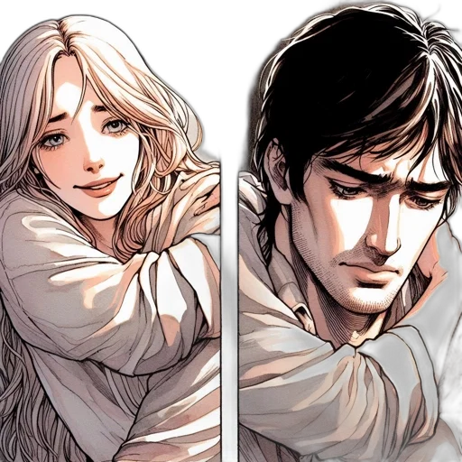 comic book art, concept art, fantasy art, photorealistic transparent PNG cut-out