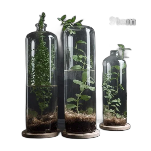bottle, concept art, 3d render, photorealistic transparent PNG cut-out