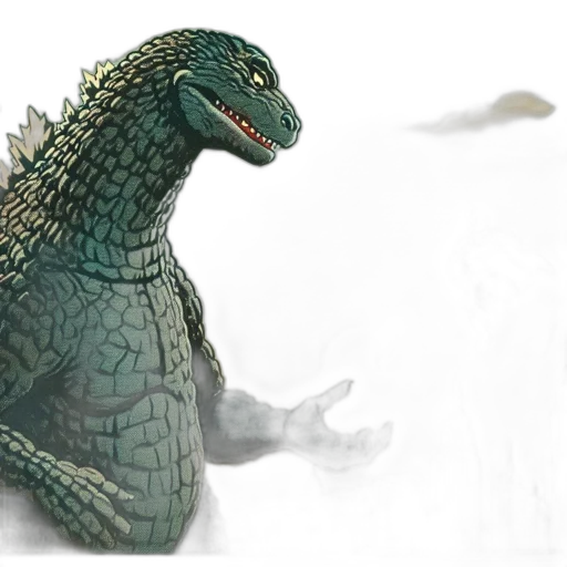 dragon, creature, animal, 3d render transparent PNG cut-out