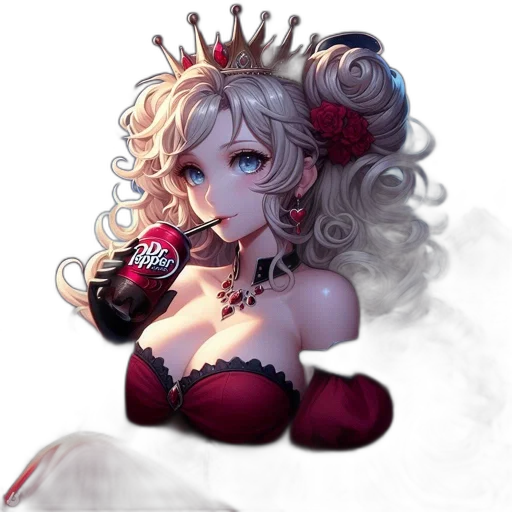 crown, jewelry, staff, flower transparent PNG cut-out