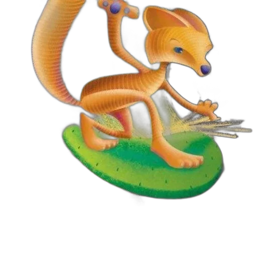dragon, creature, animal, staff transparent PNG cut-out