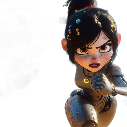 robot, weapon, staff, concept art transparent PNG cut-out