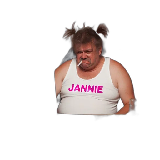 creature, animal, jacket, hat transparent PNG cut-out