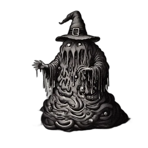 hat, creature, dress, crown transparent PNG cut-out
