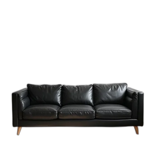 furniture, 3d render, photorealistic, dark transparent PNG cut-out