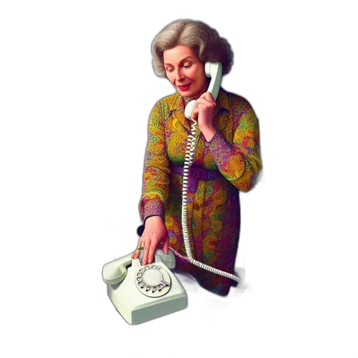 staff, woman, colorful, dress transparent PNG cut-out