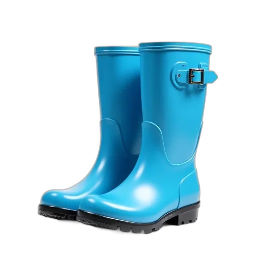 shoes, blue, pair, bright transparent PNG cut-out