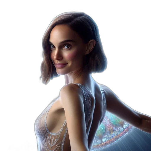 dress, jewelry, photorealistic, fantasy art transparent PNG cut-out
