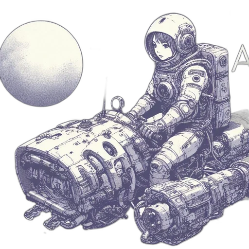 robot, creature, car, weapon transparent PNG cut-out
