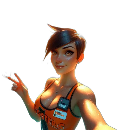 staff, dress, robot, face transparent PNG cut-out