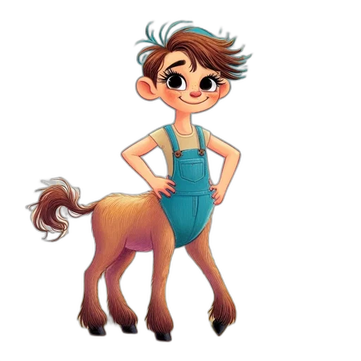 animal, dress, hair, creature transparent PNG cut-out