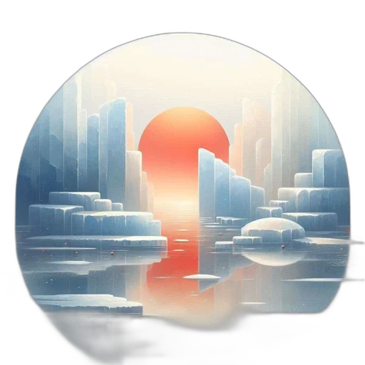 concept art, 3d render, fantasy art, vaporwave transparent PNG cut-out