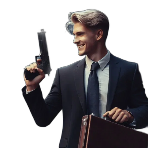weapon, staff, jacket, concept art transparent PNG cut-out