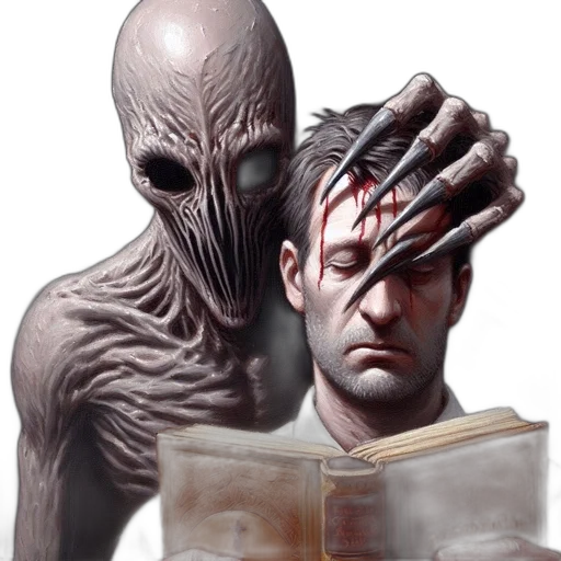 creature, face, mask, concept art transparent PNG cut-out