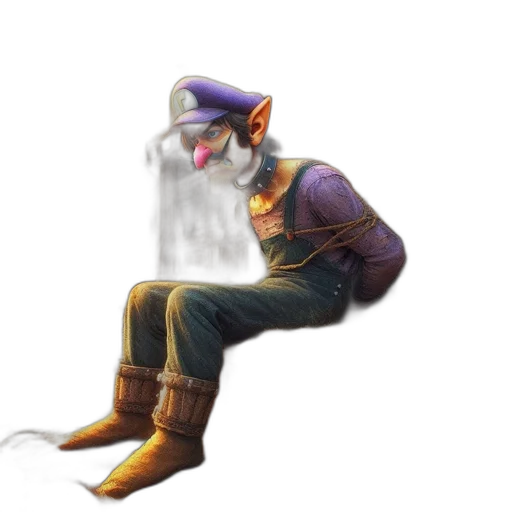 mask, hat, staff, face transparent PNG cut-out