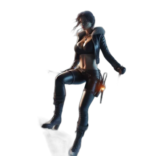 staff, weapon, robot, jacket transparent PNG cut-out