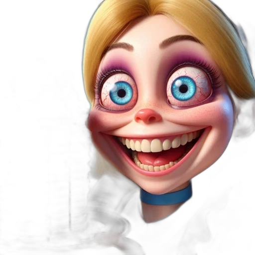 face, mask, creature, staff transparent PNG cut-out