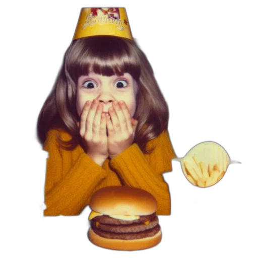 food, crown, photorealistic, young transparent PNG cut-out