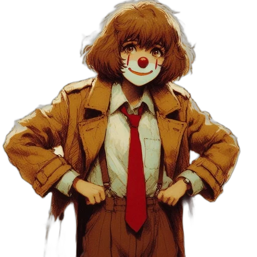 jacket, mask, face, creature transparent PNG cut-out