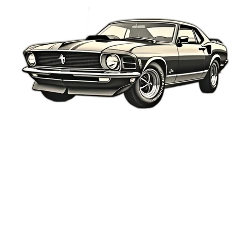 car, photorealistic, concept art, cartoon transparent PNG cut-out